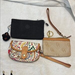Dooney & Bourke Tan Clutch Wristlet